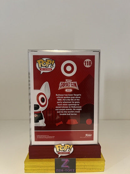 FUNKO POP Ad Icons Target Bullseye #118 Target Convention 2021