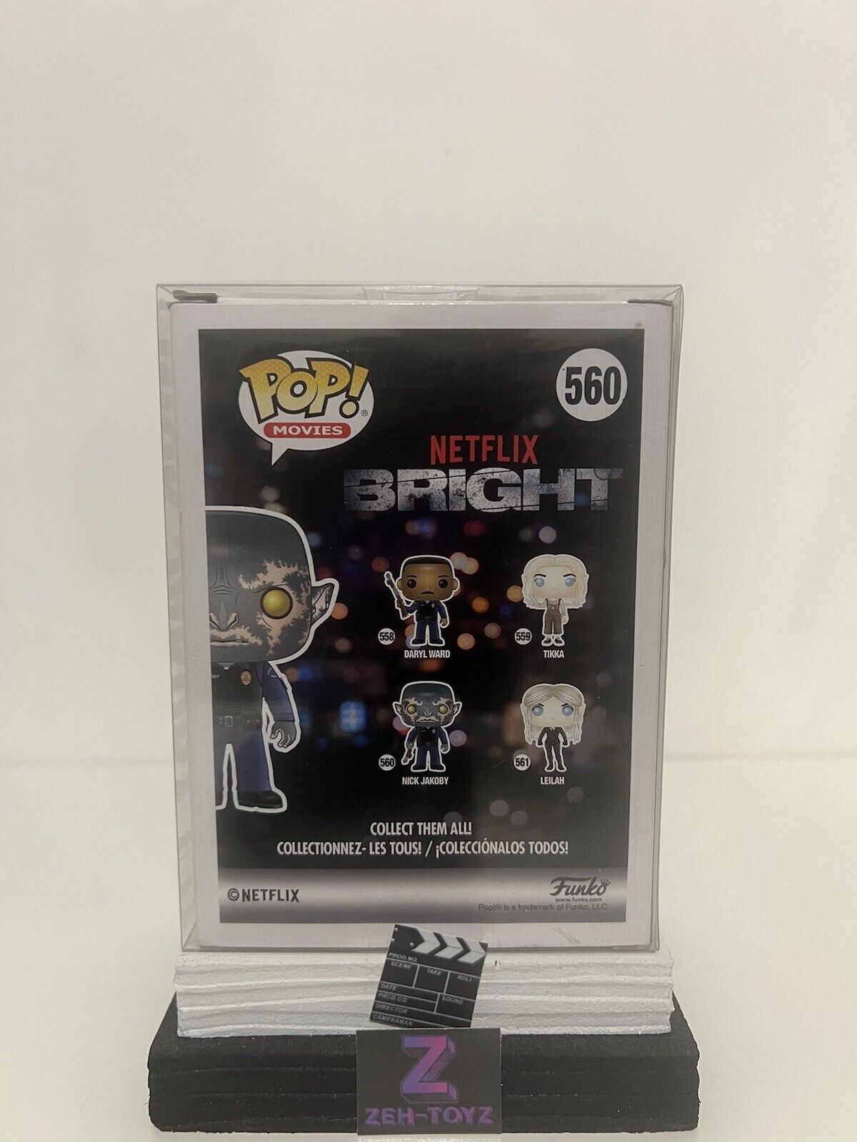 FUNKO POP! VINYL - NETFLIX - BRIGHT - NICK JAKOBY #560