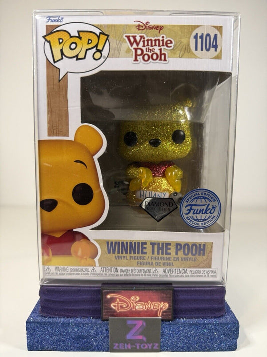 FUNKO POP! Disney Winnie The Pooh #1104 Diamond Collection Special Edition