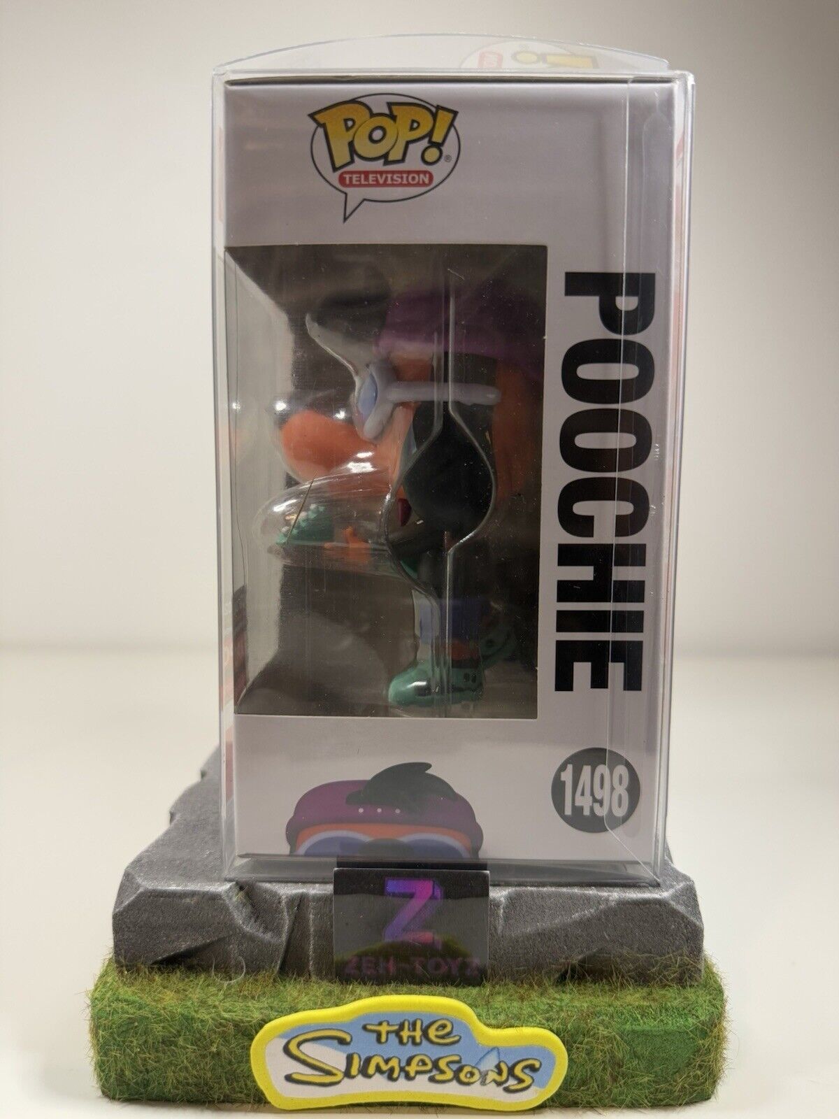 FUNKO POP! Television The Simpsons Poochie #1498 Entertainment Expo Exclusive