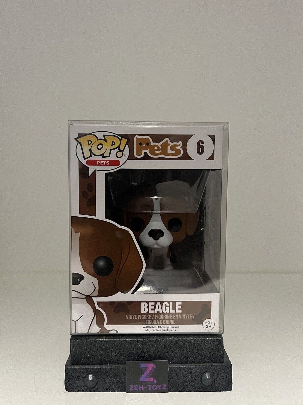 FUNKO POP! Animals Pets Beagle #6 Vaulted Rare