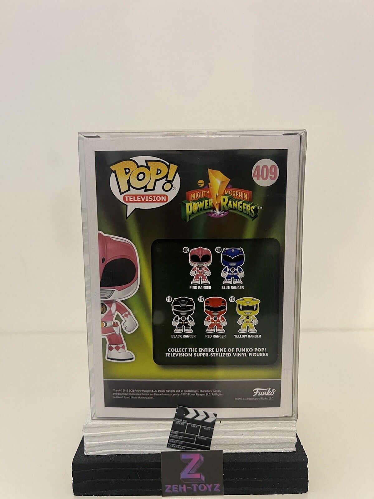 FUNKO POP! VINYL - POWER RANGERS - PINK RANGER #409