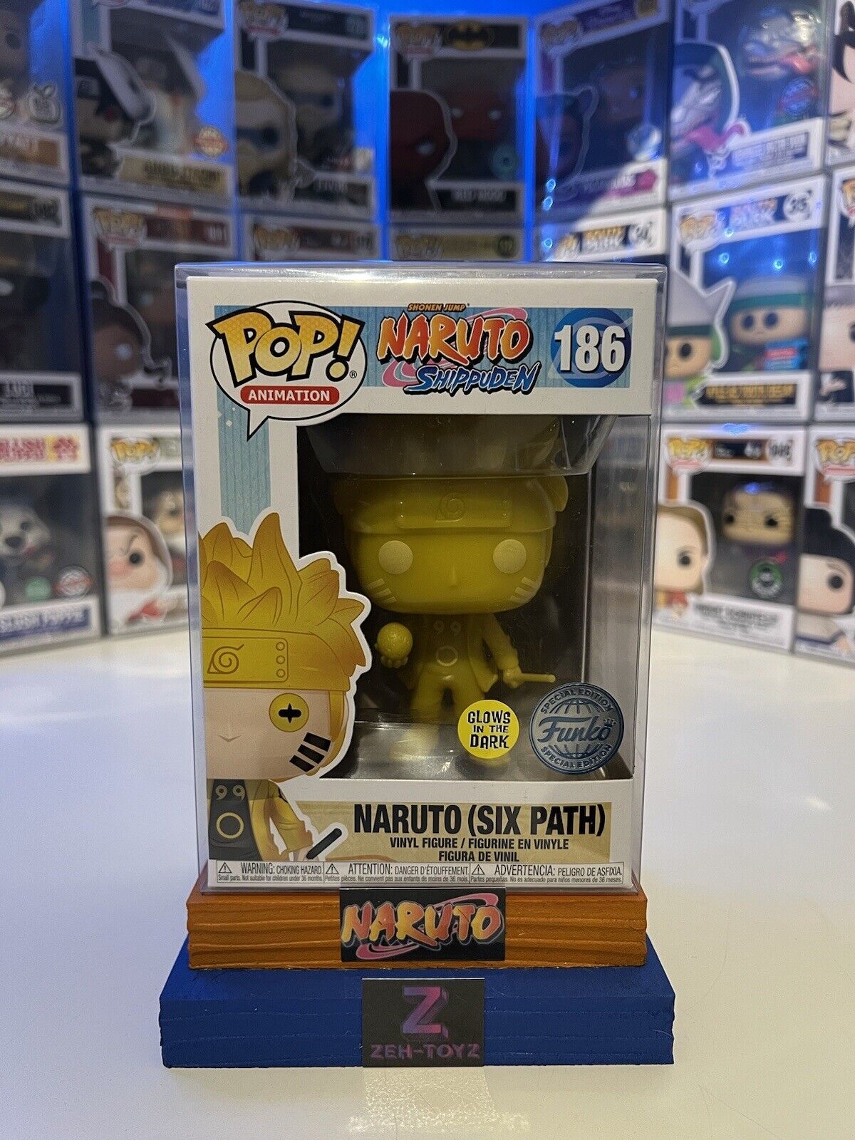 FUNKO POP! VINYL - NARUTO SHIPPUDEN - NARUTO (SIX PATH) #186