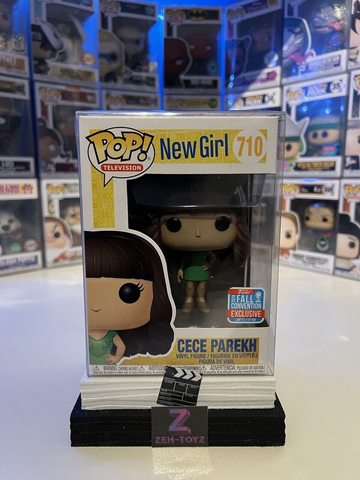 FUNKO POP! VINYL - NEW GIRL - CECE PAREKH #710 - 2018 FALL CONVENTION