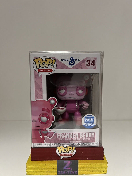 FUNKO POP Ad Icons General Mills Franken Berry #34 Funko Shop Exclusive