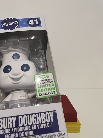 FUNKO POP! Ad Icons Pillsbury Doughboy With Shamrock #41 Convention Exclusive