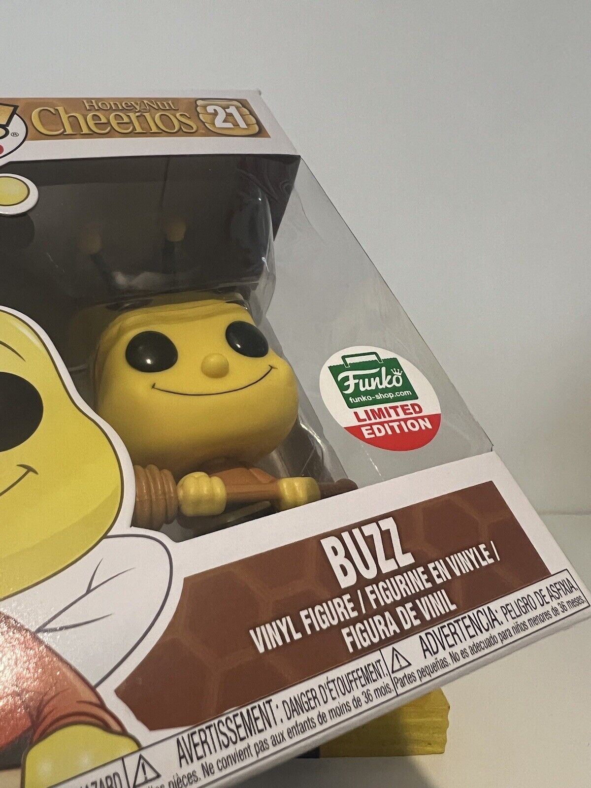 FUNKO POP! Ad Icons Cheerios Cereal Buzz #21 Funko Shop Exclusive