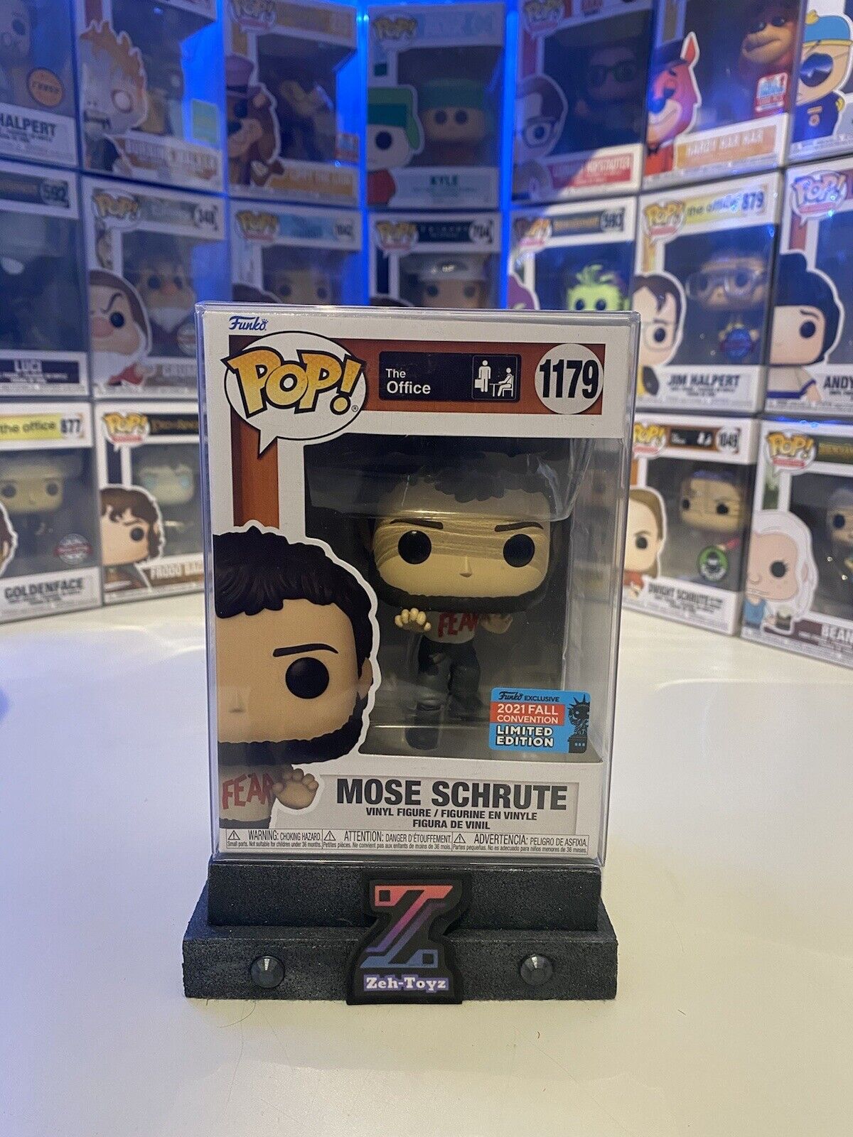 FUNKO POP! Television TV The Office Mose Schrute #1179 2021 Fall Convention