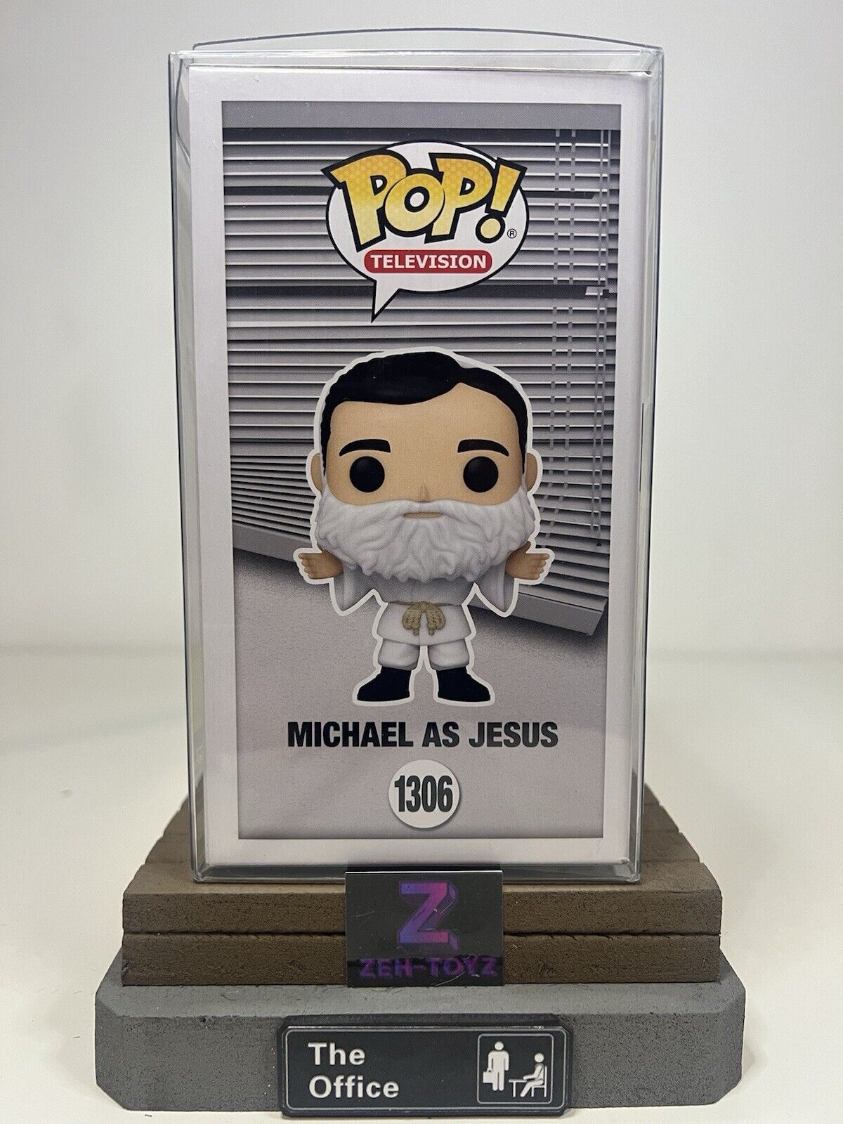 FUNKO POP! Television TV The Office Michael As Jesus #1306 Funko Exclusive