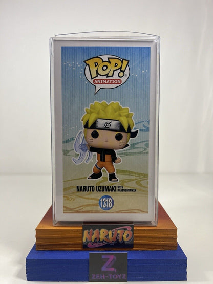 FUNKO POP! Anime Naruto Uzumaki With Rasenshuriken #1318 Glow In The Dark