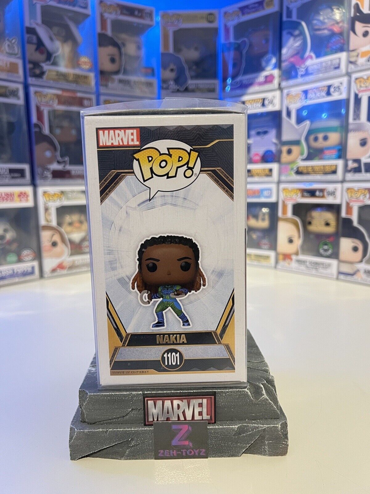 FUNKO POP! VINYL Marvel Movies Black Panther Wakanda Forever Nakia #1101