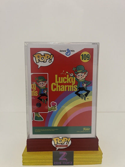 FUNKO POP! Ad Icons Lucky Charms Cereal Box #109 Funko Exclusive