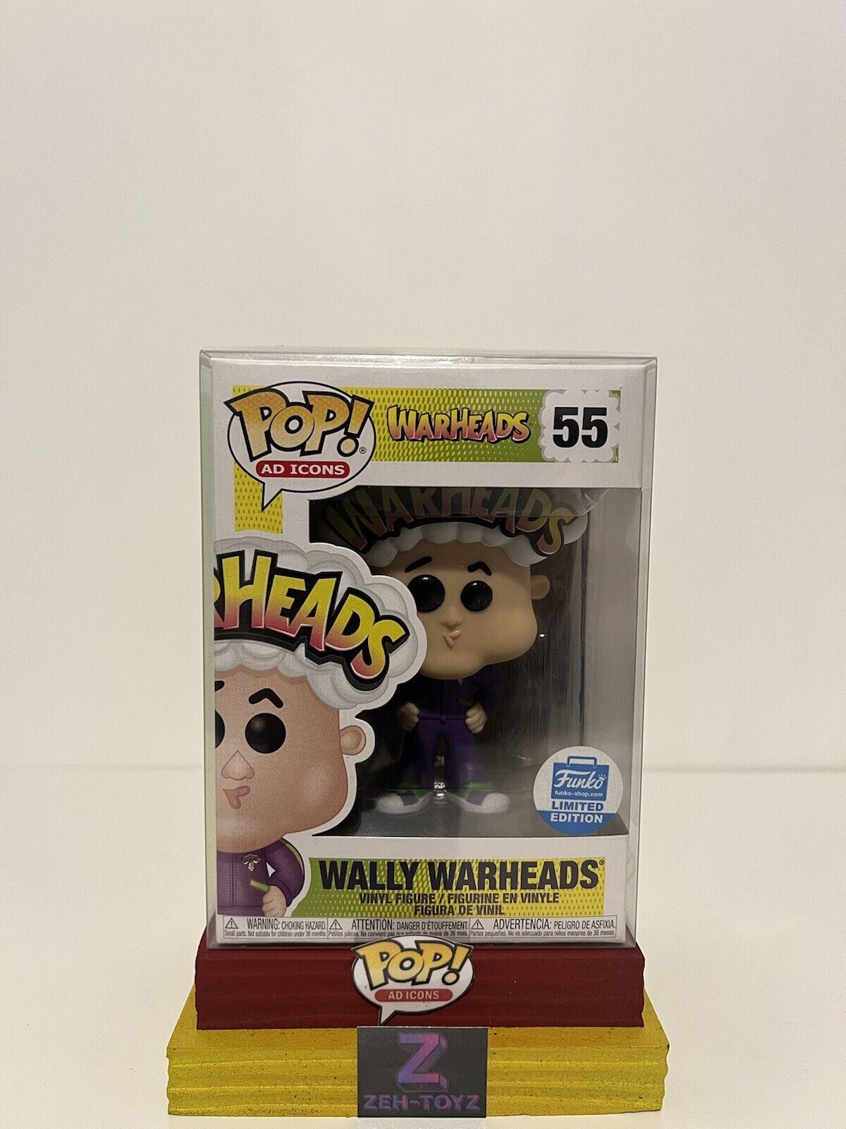 FUNKO POP! Ad Icons Warheads Wally Warheads #55 Funko Shop Exclusive