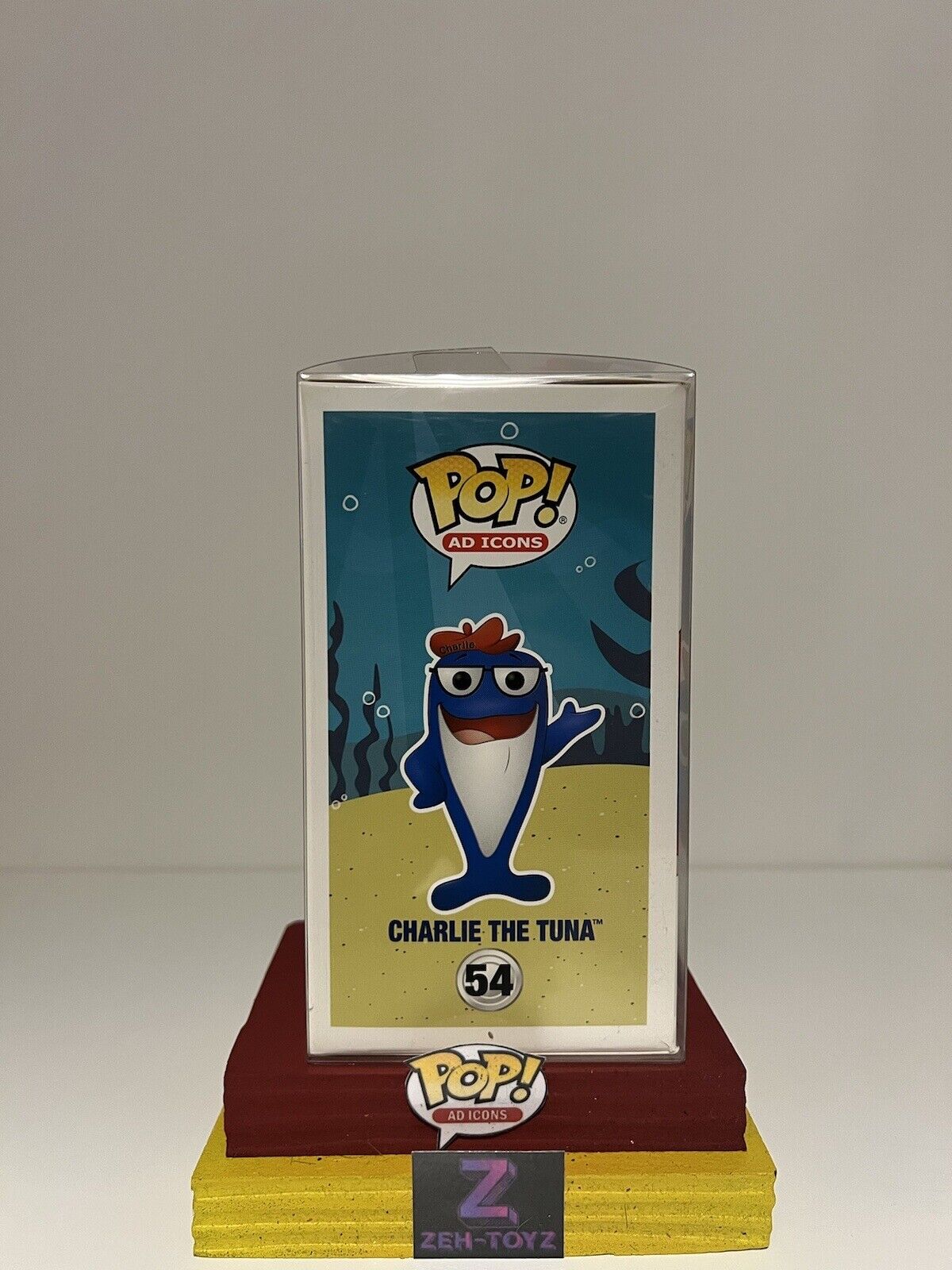 FUNKO POP Ad Icons Starkist Tuna Charlie The Tuna #54 Funko Shop Exclusive