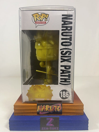 FUNKO POP! Anime Naruto Shippuden Naruto (Six Path) #186 Glow In The Dark