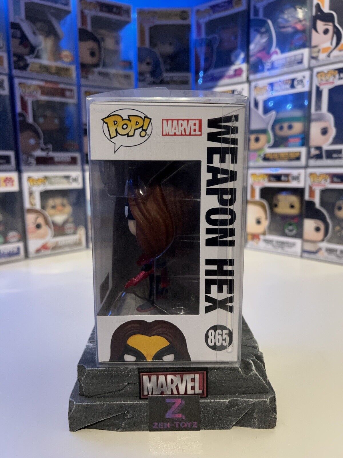 FUNKO POP! Marvel Studios Infinity Warps Weapon Hex #865