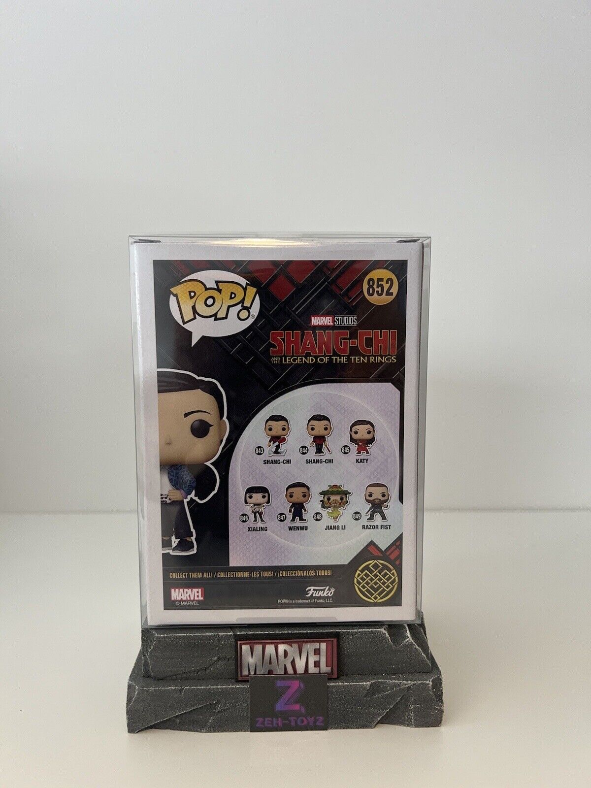 FUNKO POP! Marvel Studios Shang-Chi Katy #852 Special Edition