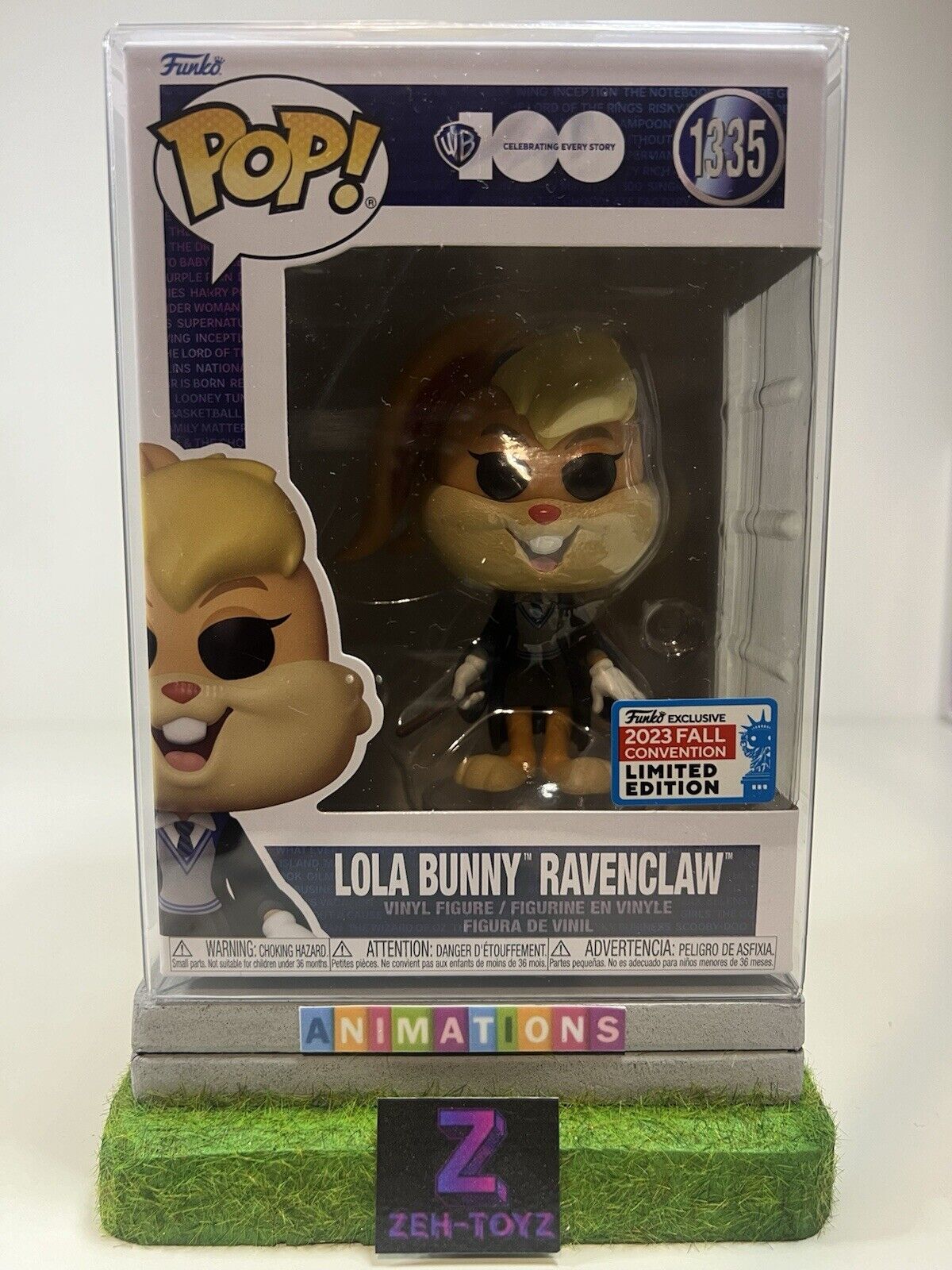 FUNKO POP Animation Looney Tunes Lola Bunny Ravenclaw #1335 Limited Edition