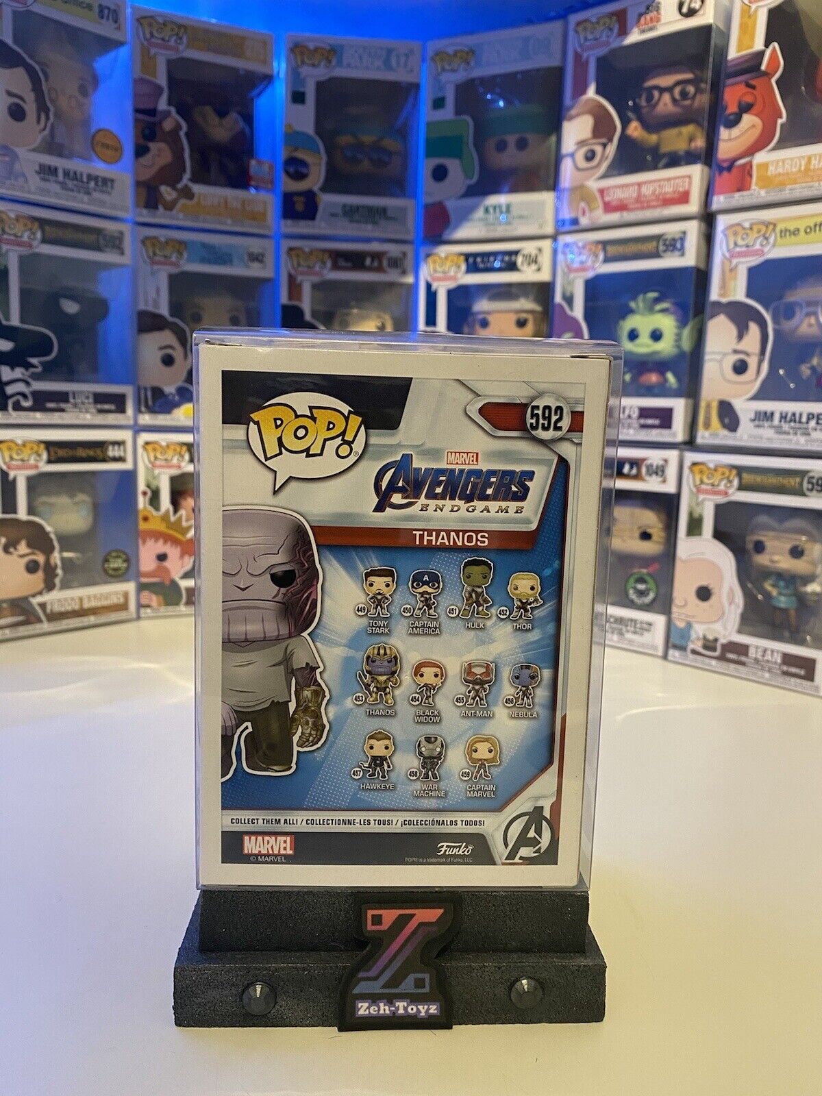 FUNKO POP! Movies Marvel Avengers End Game Thanos #592 Convention Exclusive