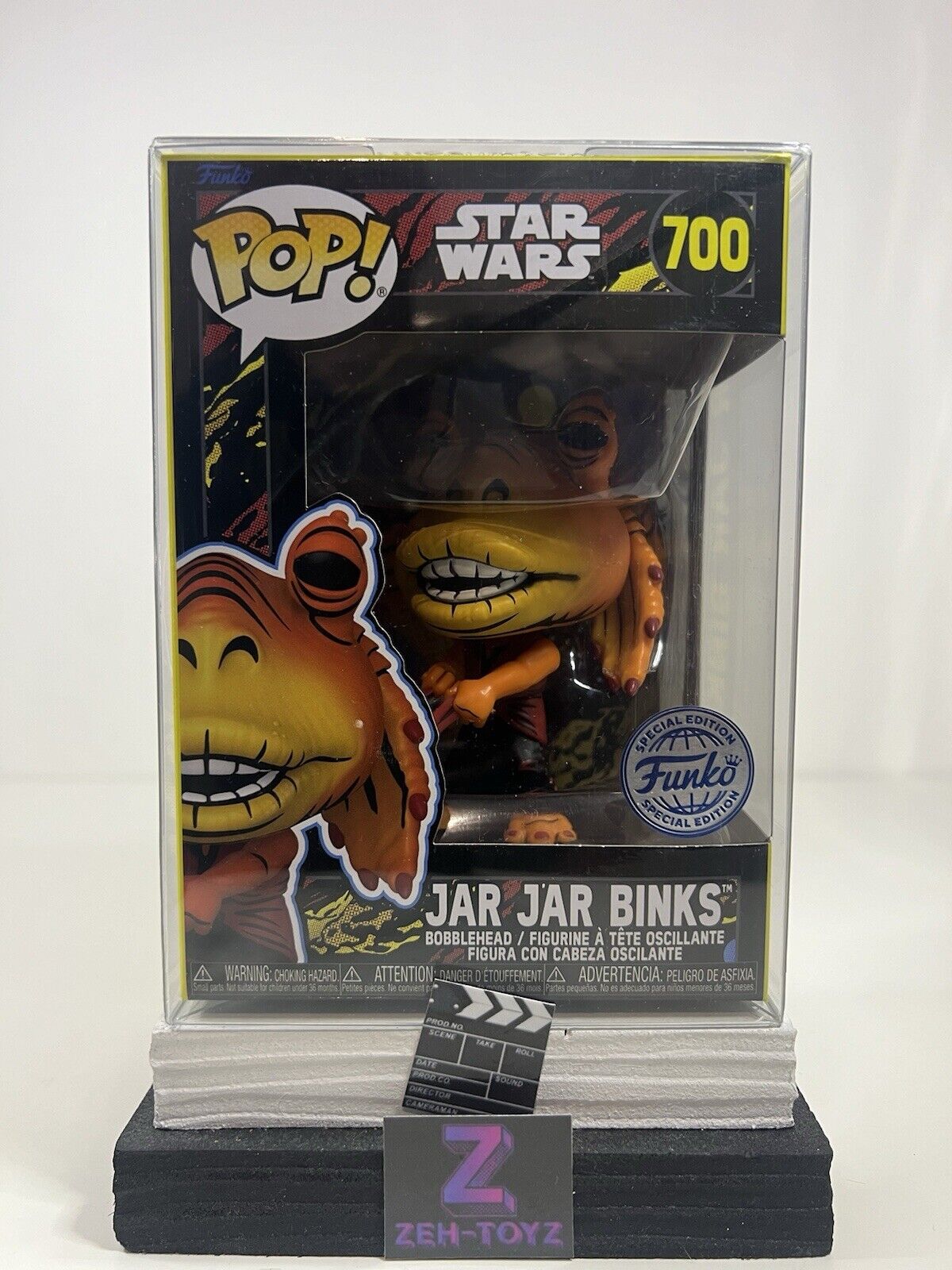 FUNKO POP! Movies Star Wars Jar Jar Binks #700 Special Edition