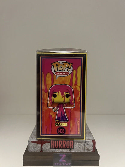 FUNKO POP! Horror Movies Carrie #1436 Blacklight Special Edition