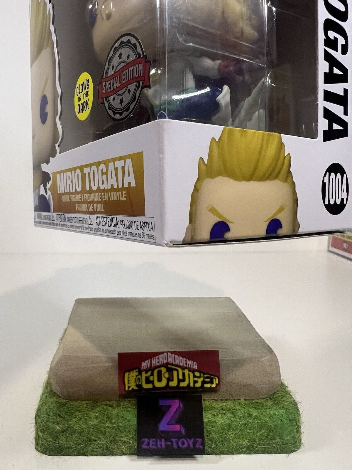 FUNKO POP! Anime My Hero Academia Mirio Togata #1004 Glow In The Dark