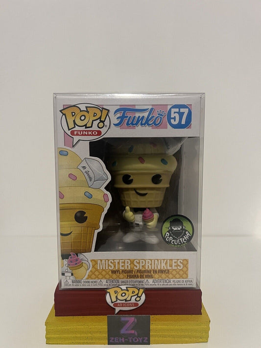 FUNKO POP! Funko Food Mister Sprinkles Vanilla #57 Exclusive