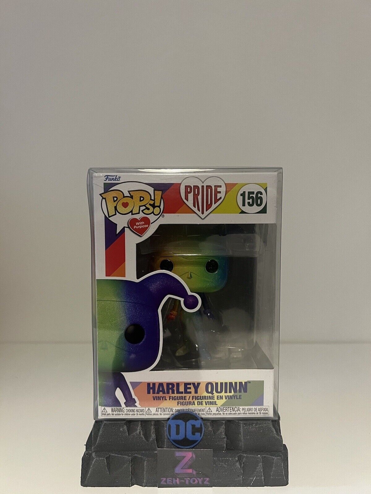 FUNKO POP! DC Universe Pride Harley Quinn #156