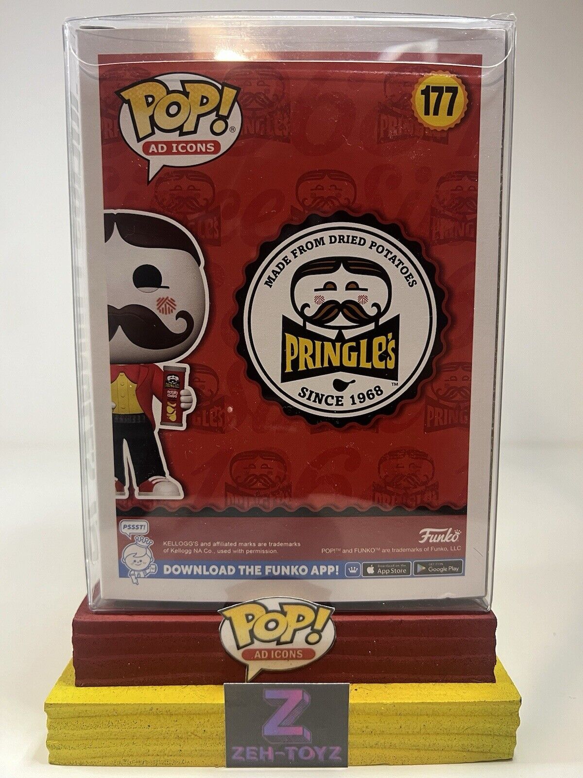 FUNKO POP! Ad Icons Julius Pringles #177 Exclusive