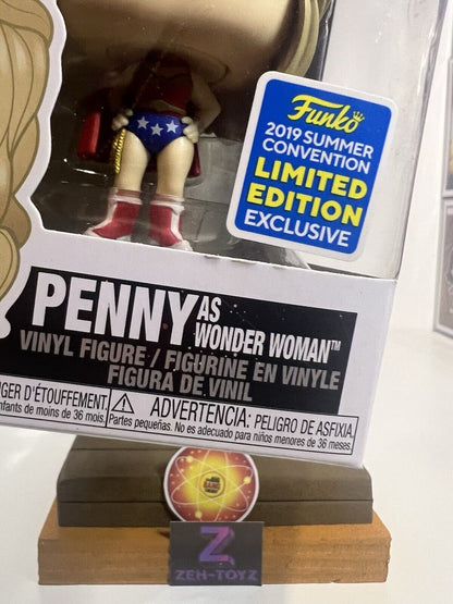 FUNKO POP! Television TV The Big Bang Theory Penny As Wonder Woman#835