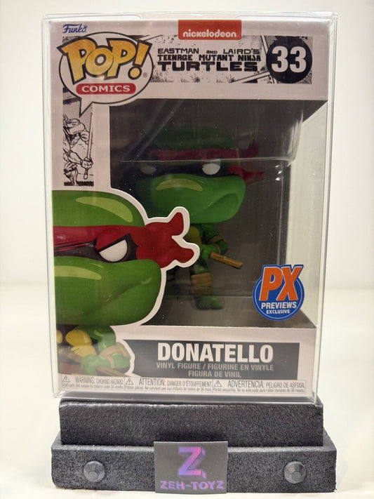 FUNKO POP! Comics TMNT Teenage Mutant Ninja Turtles Donatello #33 Exclusive