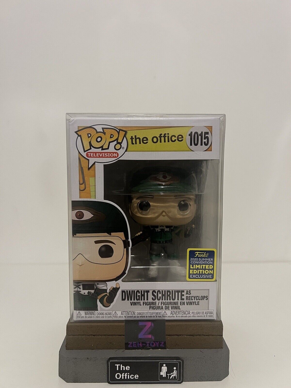 FUNKO POP! Television The Office US Dwight Schrute As Recyclops #1015 Exclusive