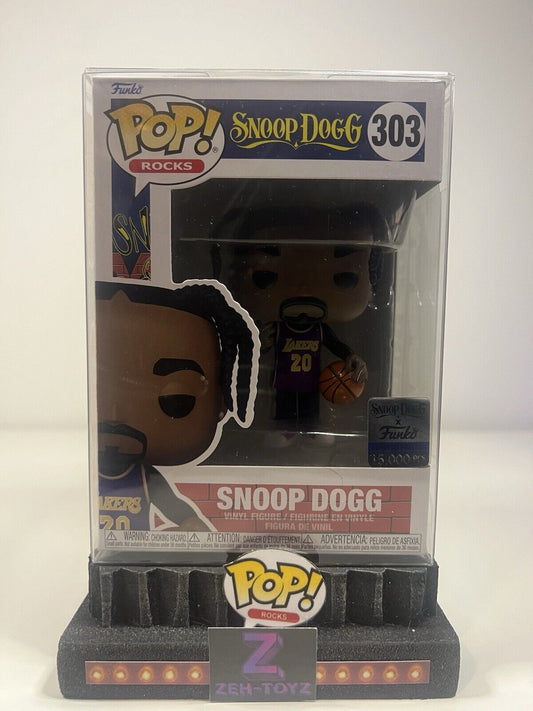 FUNKO POP! Music POP Rocks Snoop Dogg #303 15,000pcs Exclusive Limited Edition