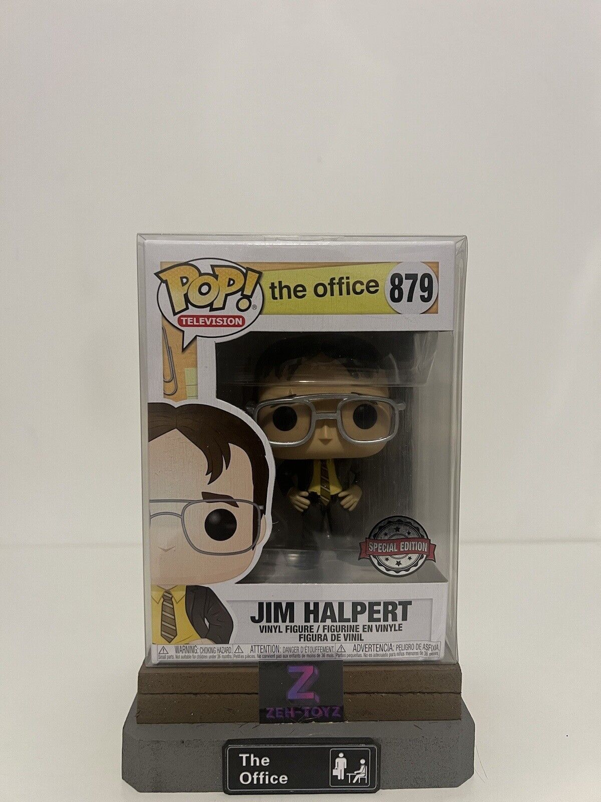 FUNKO POP! Television The Office US Jim Halpert #879 Special Edition