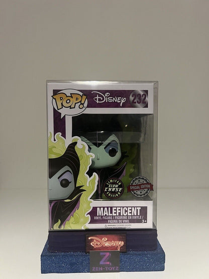 FUNKO POP! Disney Sleeping Beauty Maleficent #232 Glow In The Dark Chase