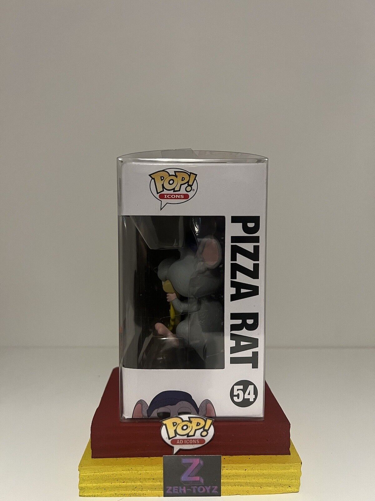 FUNKO POP! Icons New York Comic Con Pizza Rat #54 Convention Exclusive