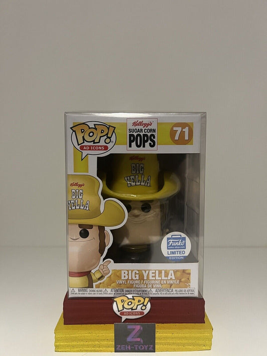 FUNKO POP Ad Icons Kelloggs Cereal Big Yella #71 Funko Shop Exclusive