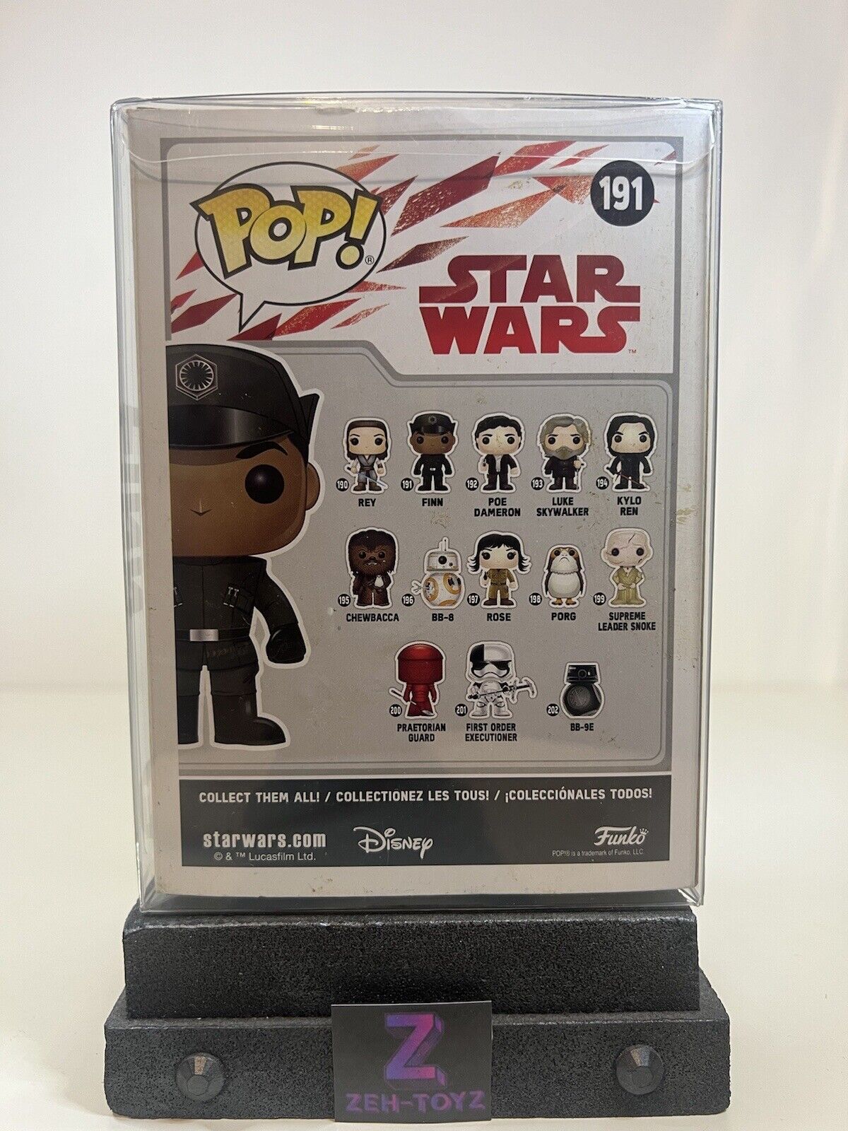 FUNKO POP! Movies Star Wars Finn #191