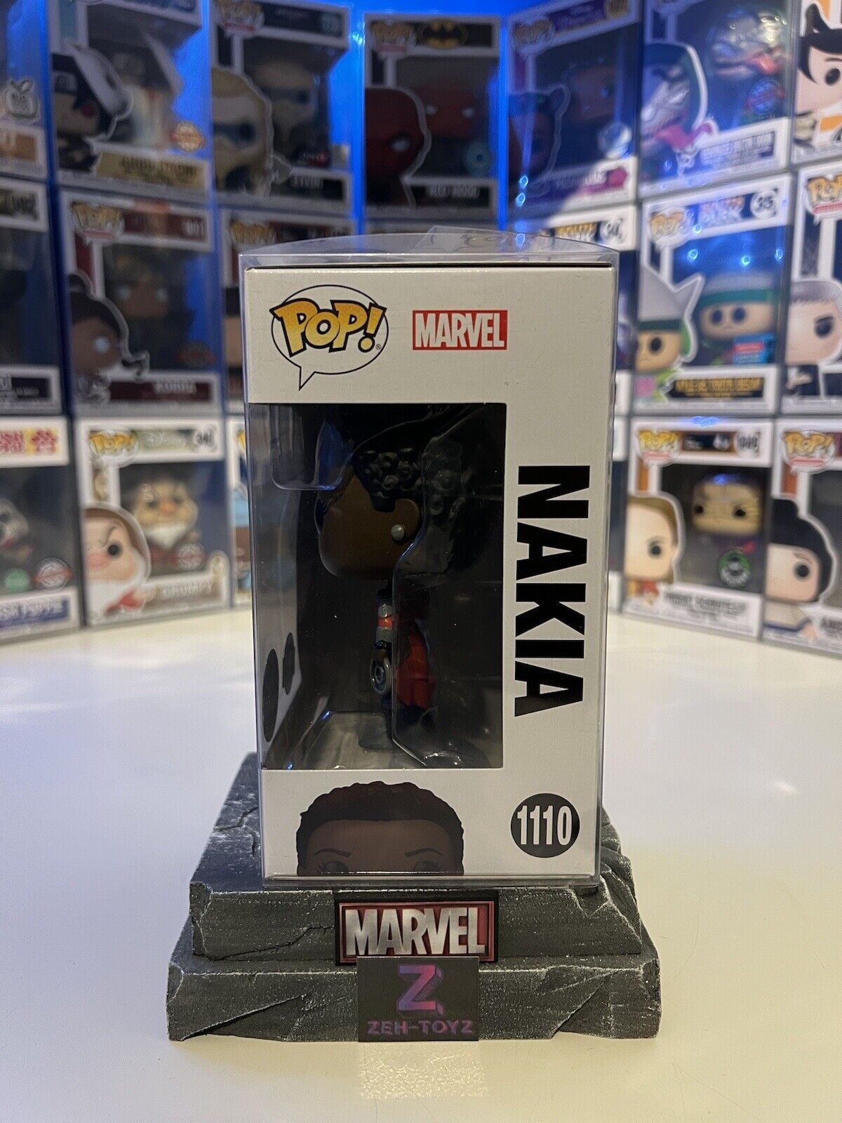 FUNKO POP! Marvel Movies Black Panther Nakia #1110 Special Edition