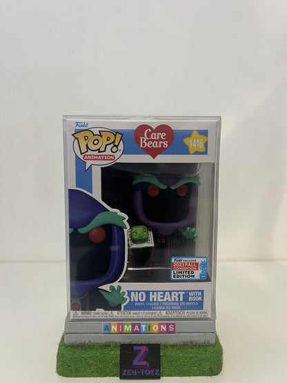 FUNKO POP! VINYL - CARE BEARS - NO HEART WITH BOOK #1416 - 2023 FALL CONVENTION