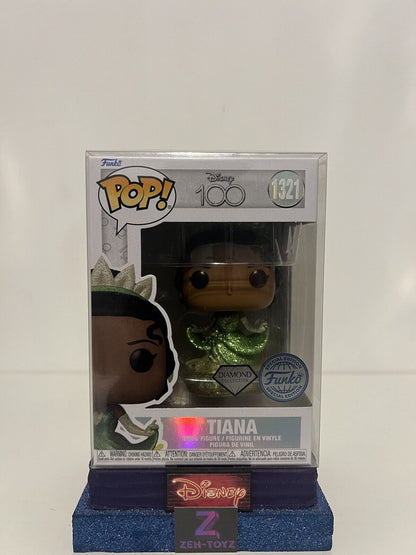 FUNKO POP! Disney 100 Princess Tiana #1321 Diamond Collection Exclusive