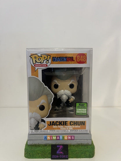 FUNKO POP! VINYL - DRAGON BALL - JACKIE CHUN #848 - 2021 SPRING CONVENTION