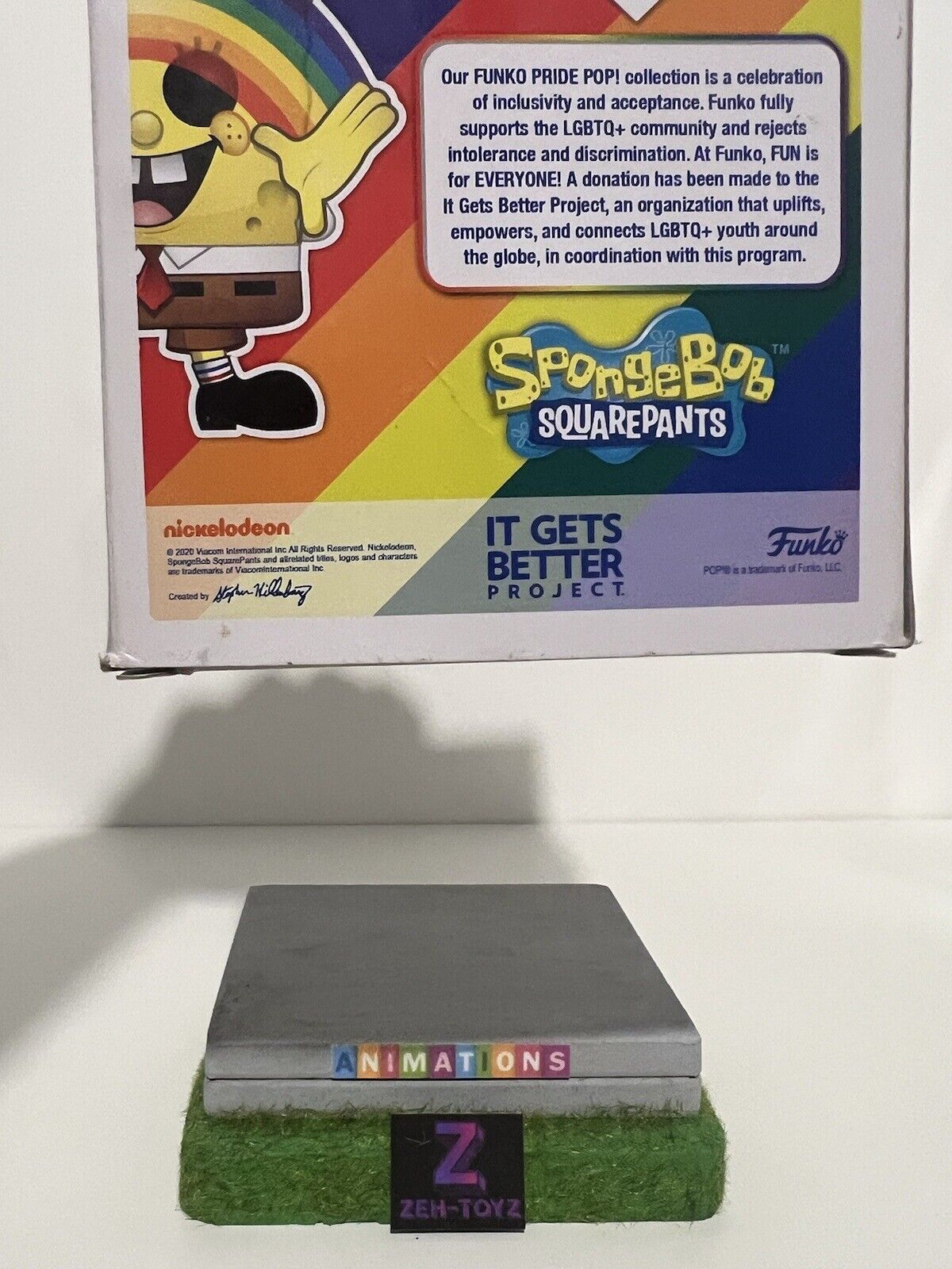 FUNKO POP! Animation Spongebob Squarepants Pride #558