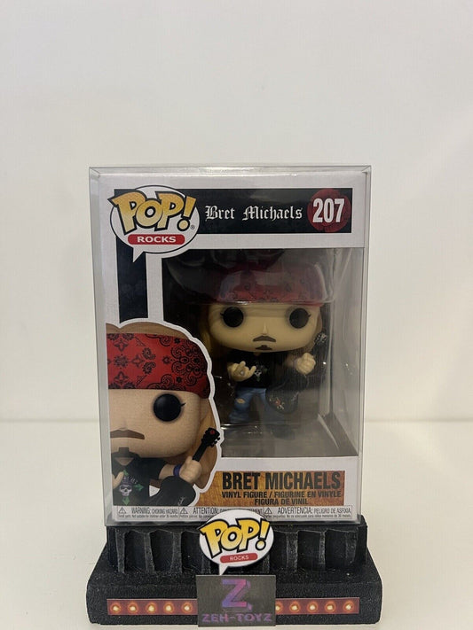 FUNKO POP! POP Rocks Music Bret Michaels #207