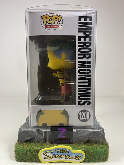 FUNKO POP! Television The Simpsons Mr Burns Emperor Montimus #1200