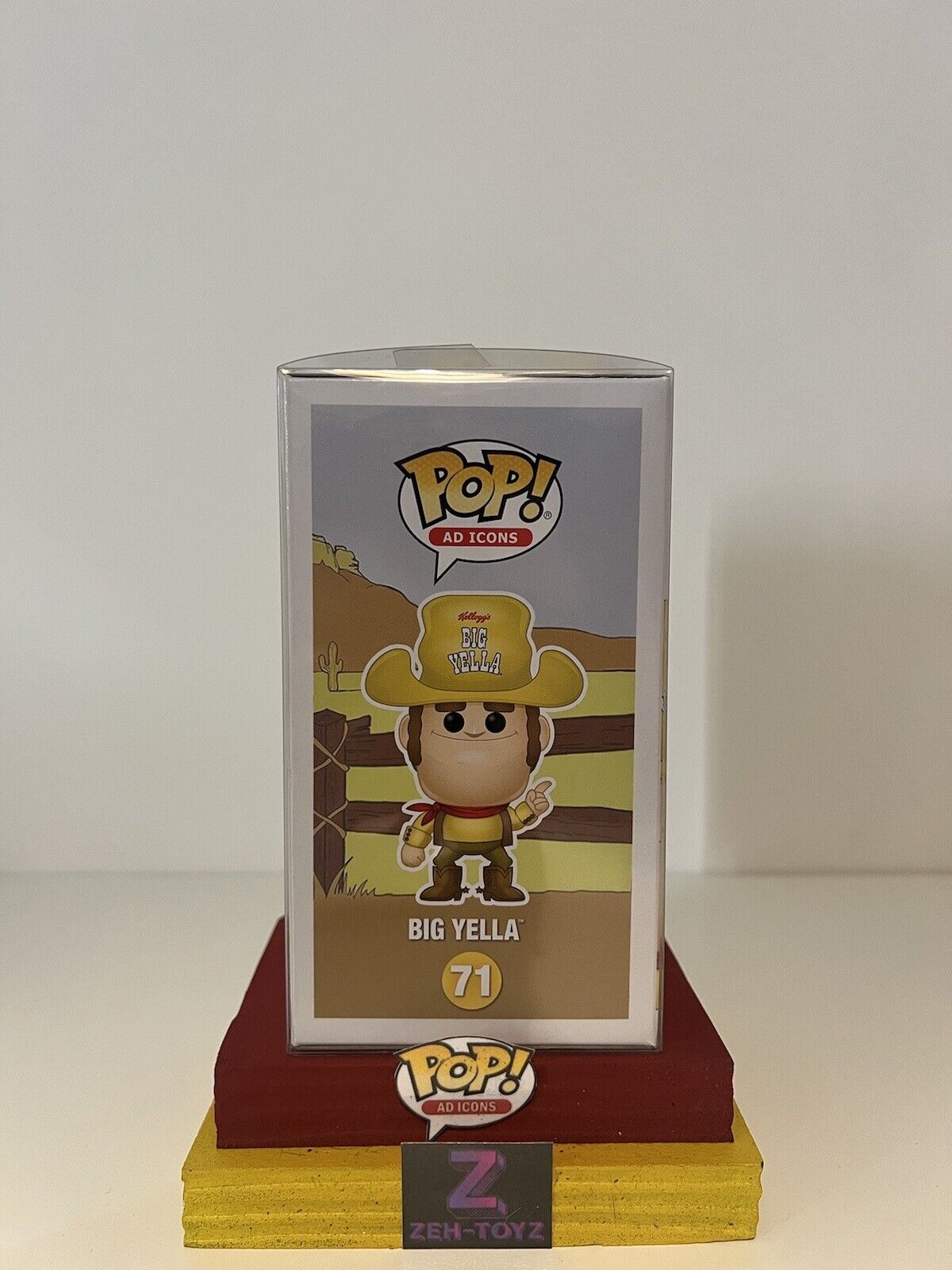 FUNKO POP Ad Icons Kelloggs Cereal Big Yella #71 Funko Shop Exclusive