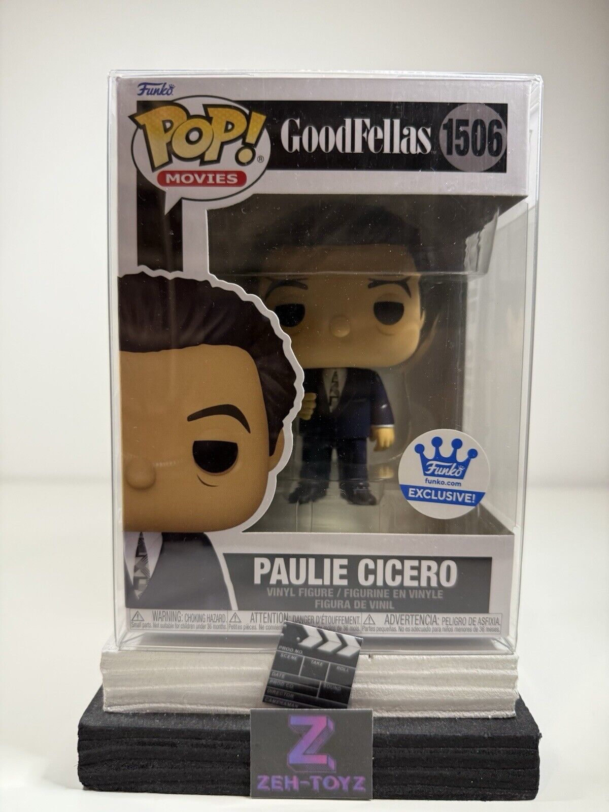 FUNKO POP! Movies Goodfellas Paulie Cicero #1506 Funko Exclusive