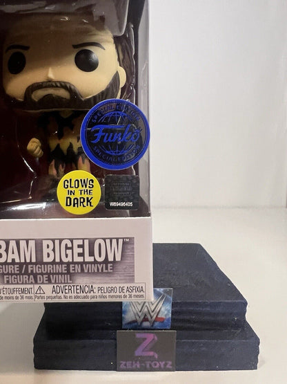 FUNKO POP! WWE Wrestling Bam Bam Bigelow #119 Glow In The Dark Special Edition