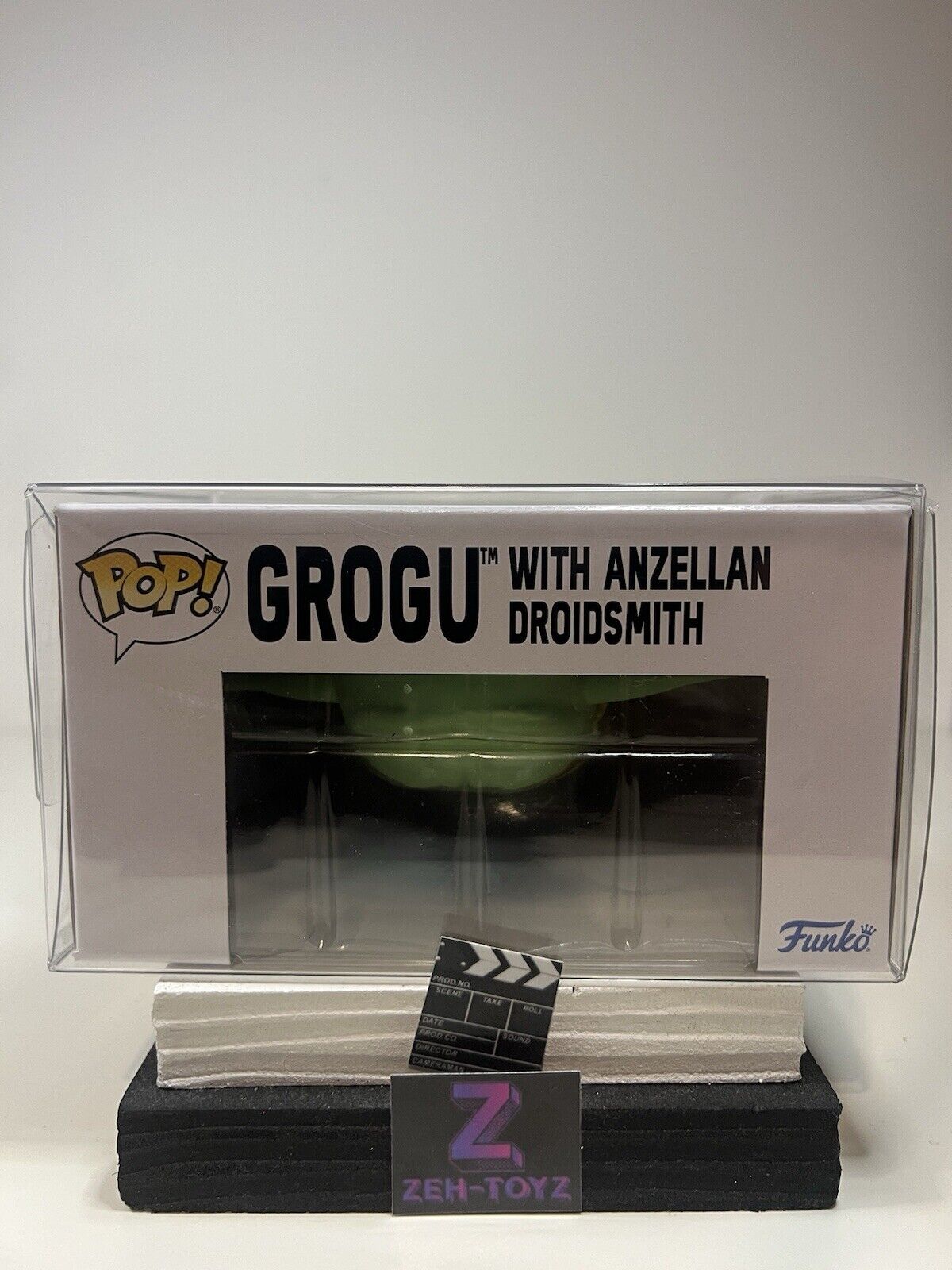 FUNKO POP! Movies Star Wars Grogu With Anzellan Droidsmith #691 Special Edition