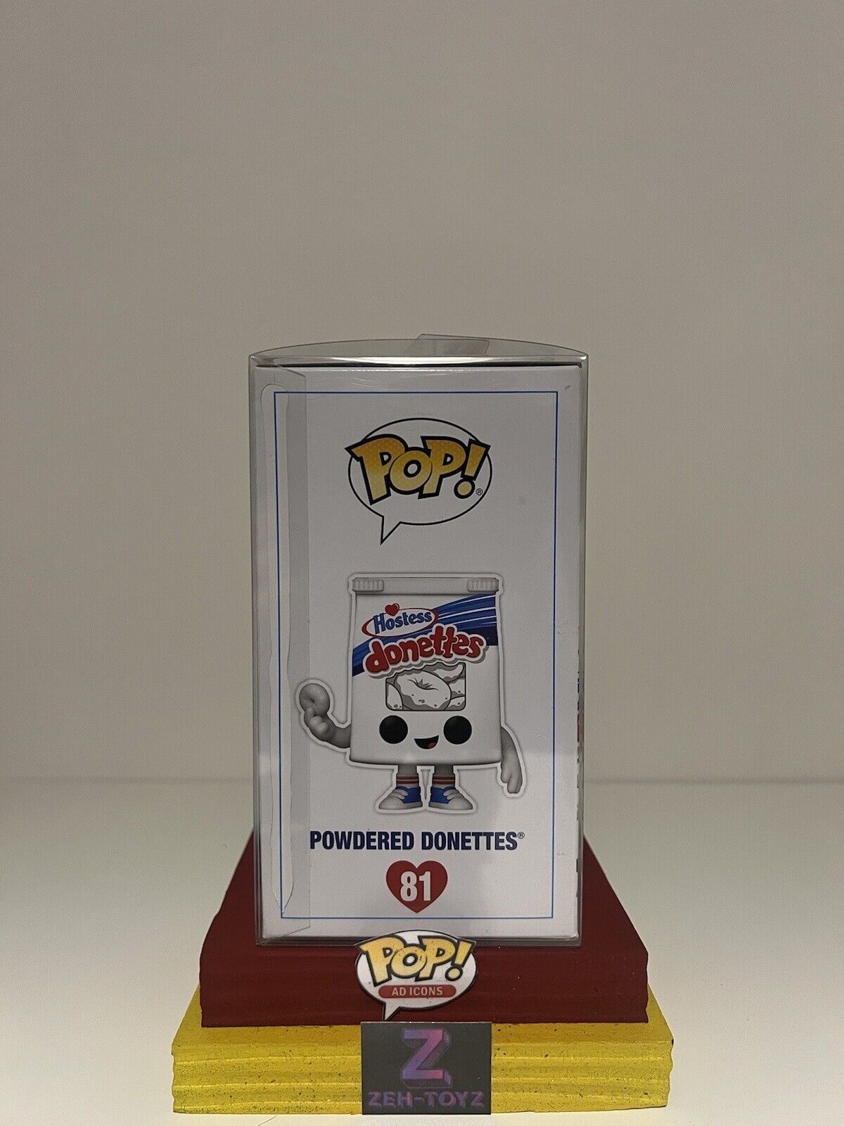 FUNKO POP! Ad Icons Hostess Donettes Powdered Donettes #81 Diamond Collection